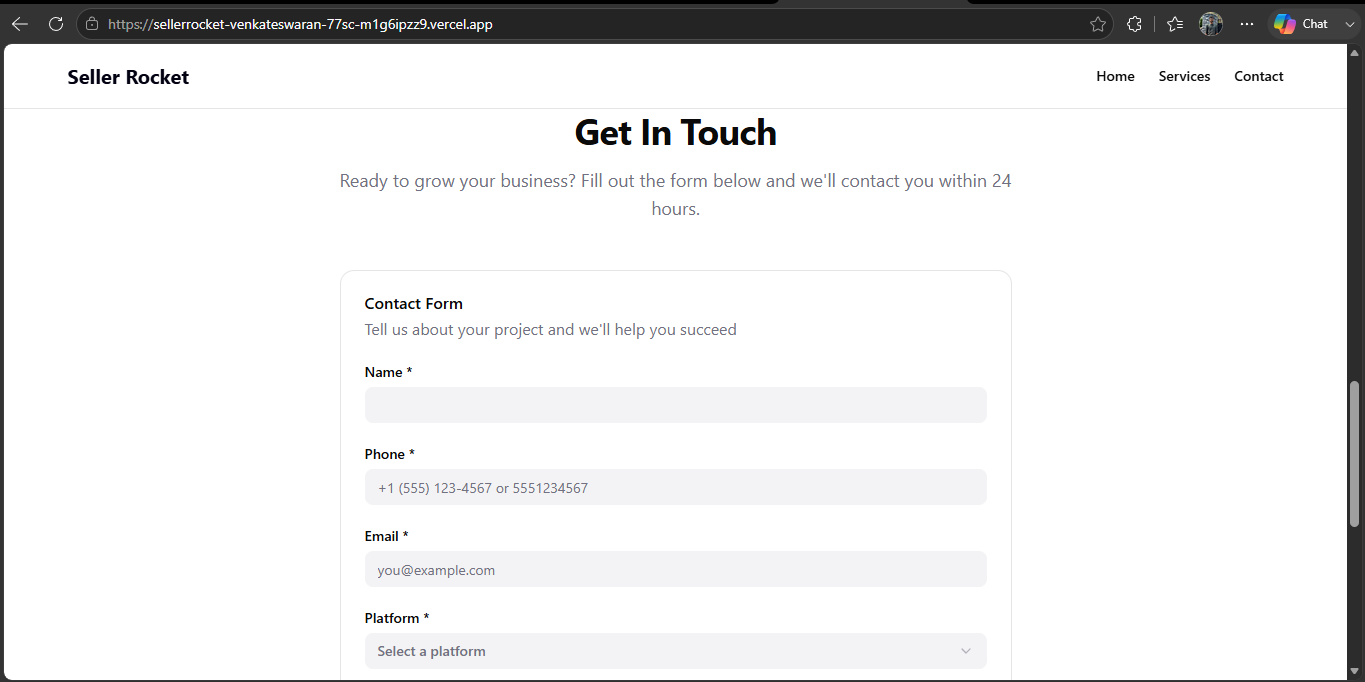 SellerRocket - E-Commerce Seller Management Platform screenshot 4